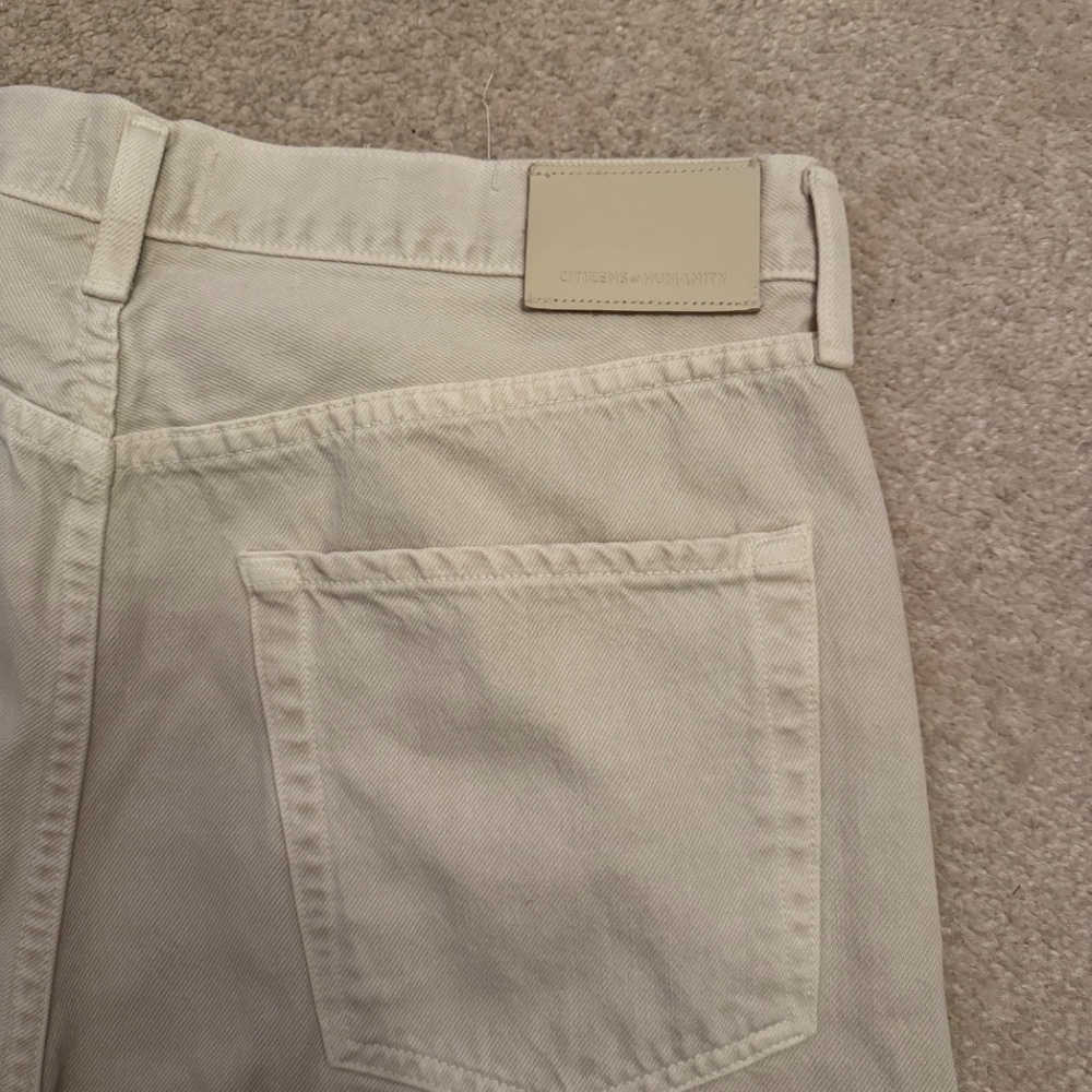 Citizens of Humanity Ayla Raw Hem Crop Jeans Size 29 - Picture 3 of 6